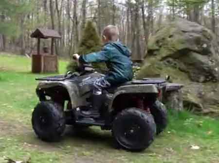 children’s four-wheelers purchased online