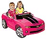 pink power wheels for girls