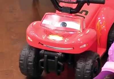 Disney Lightning McQueen pedal-powered