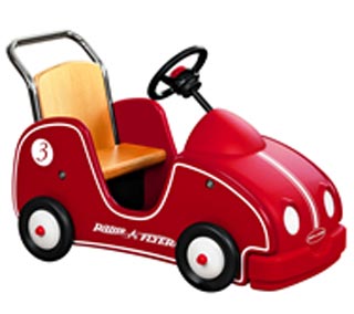 radio flyer classic red car toy