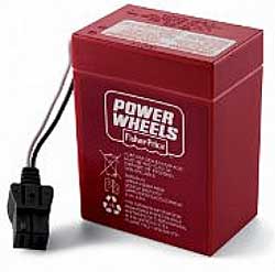 cheap power wheels battery