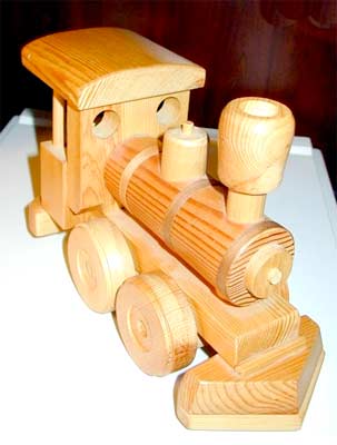 four wheeler locomotive toy